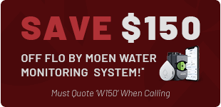 Save On Flo by Moen water monitoring system in Fredericksburg